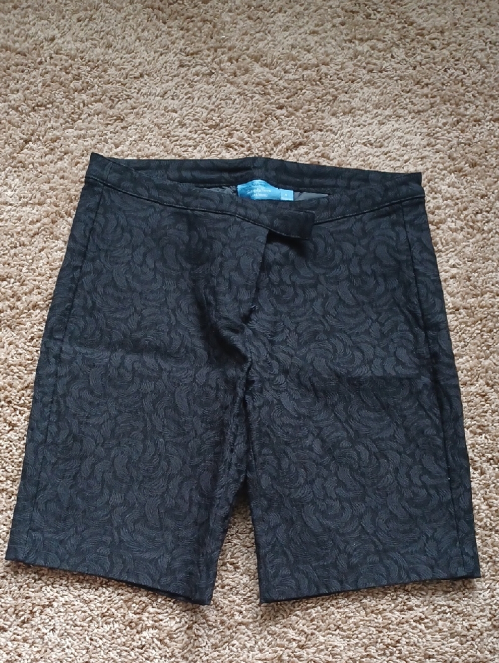 Simply Vera Black Shorts